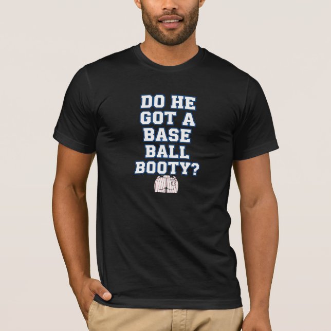 Camiseta gráfica com slogan engraçado de bunda de  (Frente)