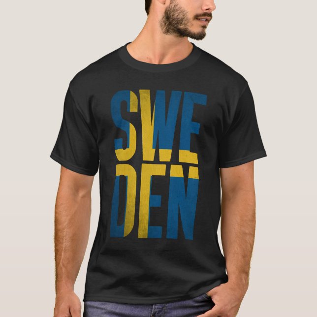 Camiseta Gráfica com Tipografia Retro da Bandeira  (Frente)