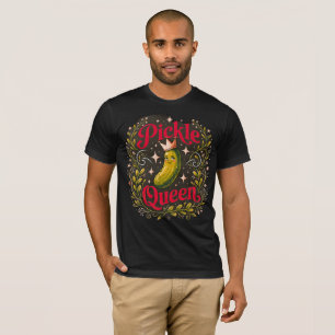 Camiseta Gráfica Coroa Fofa Rainha do Picles   Fo