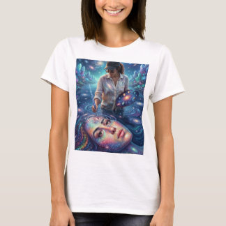 Camiseta Gráfica Crânio & Correntes de Fantasia So
