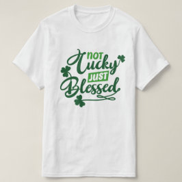 Camiseta Gráfica Cristã Abencoada do Dia de São Pa