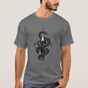 Camiseta Gráfica Cristal de Serpente