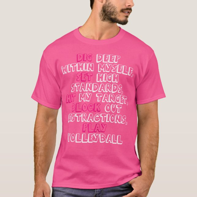 Camiseta Gráfica Cuta de Voleibol (Frente)