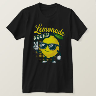 Camiseta Gráfica da Equipe Divertida de Limonada F