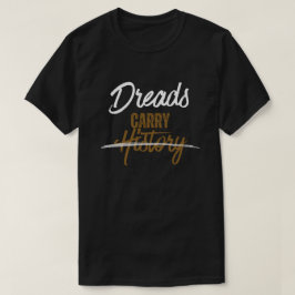 Camiseta Gráfica da História das Rastas Masculinas