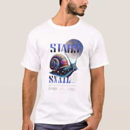 Camiseta Gráfica da Lua Celestial
