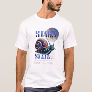 Camiseta Gráfica da Lua Celestial
