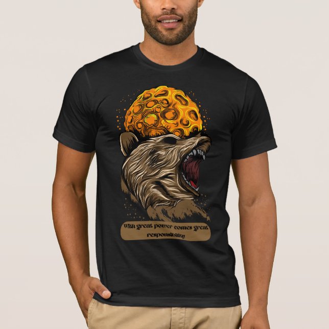 Camiseta Gráfica Dark Fantasy (Frente)