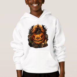 Camiseta Gráfica de Abóbora de Halloween Vintage