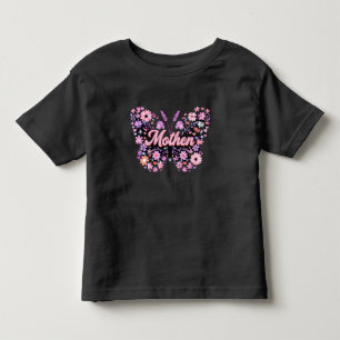 Camiseta Gráfica de Amor de Mãe Fofo para Crianças