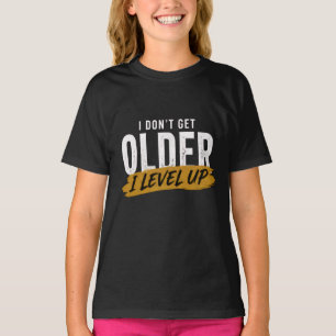 Camiseta Gráfica de Aniversário Teen Level Up