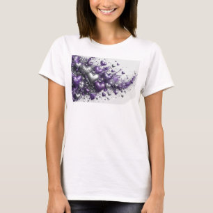 Camiseta Gráfica de ARTE ABSTRATA Colorida e Atrae