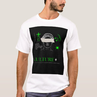 Camiseta Gráfica de Arte de Rua da Cultura – Ex Cr
