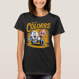 Camiseta Gráfica de Arte Pop de Personagem de Dese