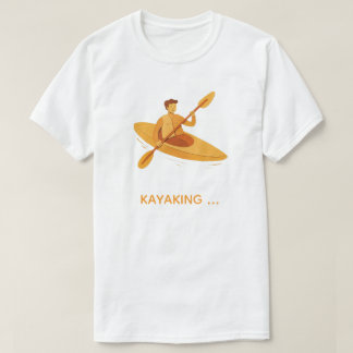 Camiseta Gráfica de Aventura de Caiaque Born to Pa