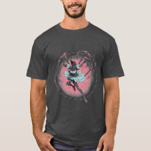Camiseta Gráfica de Bailarina Aranha Assustadora