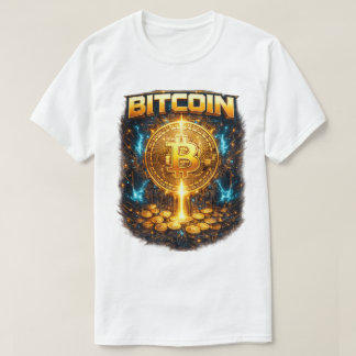 Camiseta Gráfica de Bitcoin