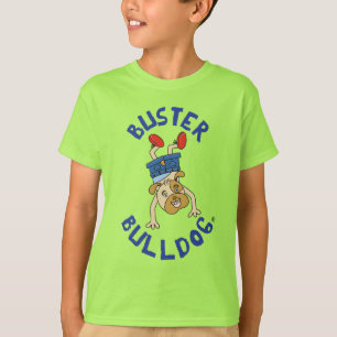 Camiseta Gráfica de Cachorro Fofo para Pequenos Am