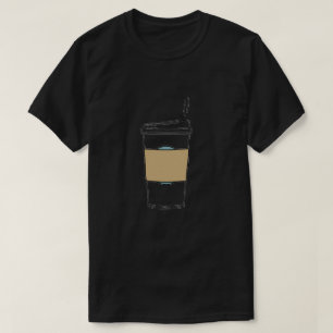 Camiseta Gráfica De Café