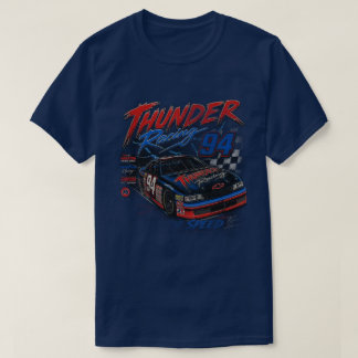 Camiseta Gráfica de Carro de Corrida Vintage Retro