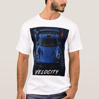 Camiseta Gráfica de Carro Esportivo Redefinindo a