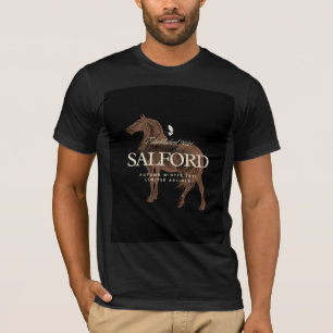 Camiseta Gráfica de Cavalo Preto   Camiseta Street