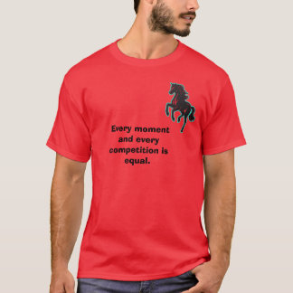 Camiseta Gráfica de Citação de Cavalo