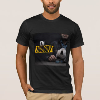 Camiseta gráfica de Citação de Filme I'm Nobody