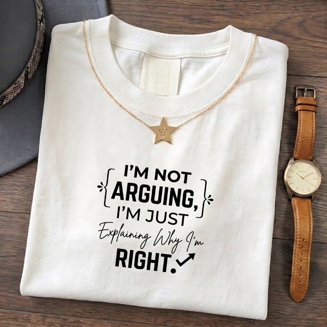 Camiseta Gráfica de Citação Engraçada para Explica (Criador carregado)