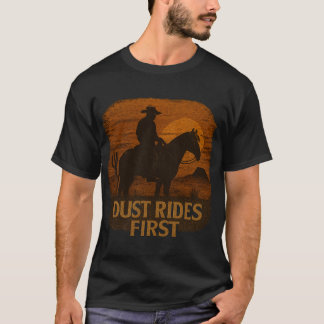 Camiseta Gráfica de Cowboy – Design de Cavaleiro W