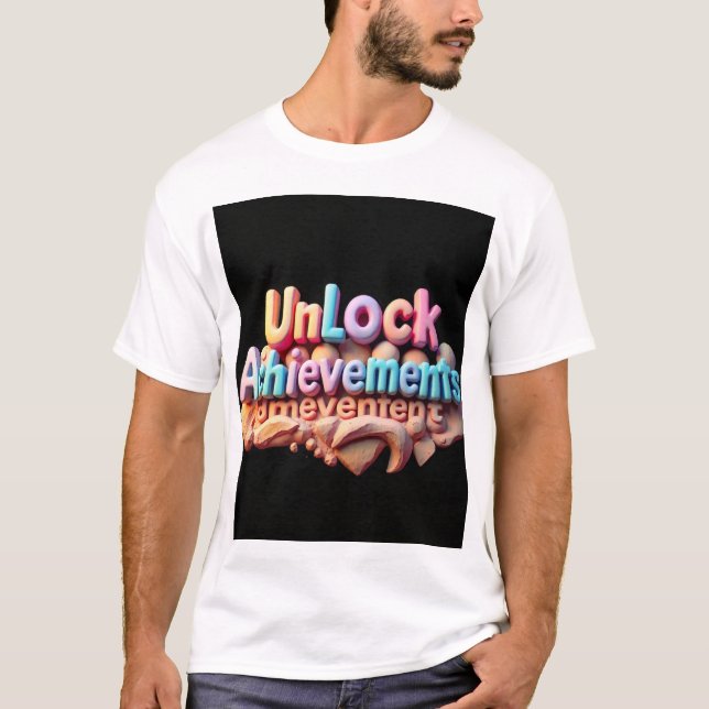 Camiseta Gráfica de Desbloqueio de Conquista (Frente)
