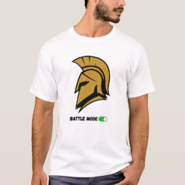Camiseta Gráfica de Design Único Vintage Warrior