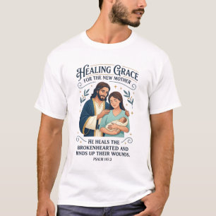 Camiseta Gráfica de Encorajamento Pós-Parto de Jes
