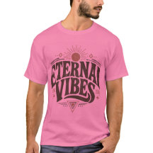 Camiseta Gráfica de Estética Retro 'Eternal Vibes'