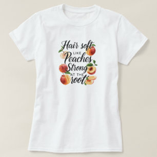 Camiseta Gráfica de Frutas de Verão Pêssegos Raíze
