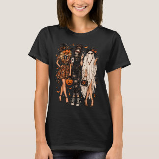Camiseta Gráfica de Gangue de Meninas Chic Vintage