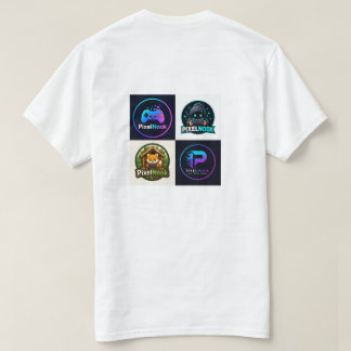 Camiseta Gráfica de Insígnias de Jogos Retrô | Íco
