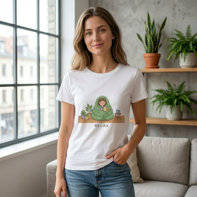 Camiseta Gráfica de Introvertido Engraçada com Cob (Criador carregado)