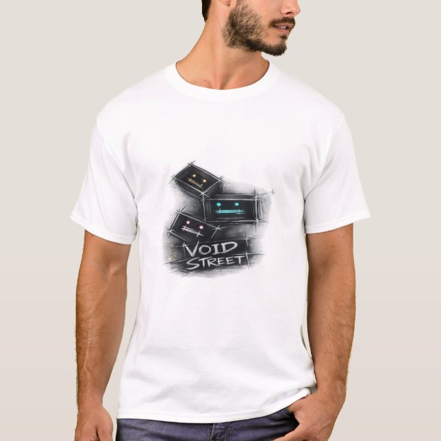 Camiseta gráfica de jogos de arcade retrô da Void  (Frente)