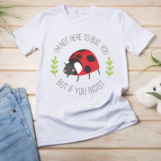 Camiseta Gráfica De Ladybug Cuta (Criador carregado)