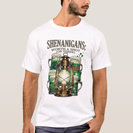 Camiseta Gráfica de Lanterna Vale a Pena Tostar