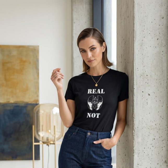 Camiseta Gráfica de Máscara Rachada Dualidade Psic (Criador carregado)