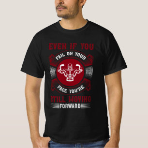 Camiseta Gráfica de Motivação para Academia Hardco