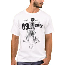 Camiseta Gráfica de Motocicleta 09 Rider