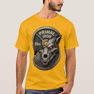 Camiseta Gráfica de Placa de Peso da Academia do L