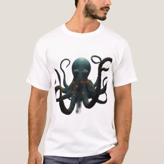 Camiseta Gráfica de Polvo de Águas Profundas Biolu