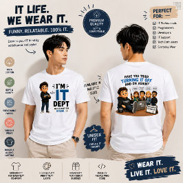 Camiseta Gráfica de Programador e Suporte Técnico