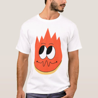 Camiseta Gráfica de Punção Divertida – Ervilha de