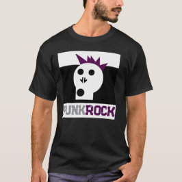 Camiseta Gráfica de Punk Rock Skullnskin
