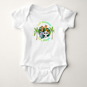 Camiseta Gráfica de Safari Fofo em Cartoon